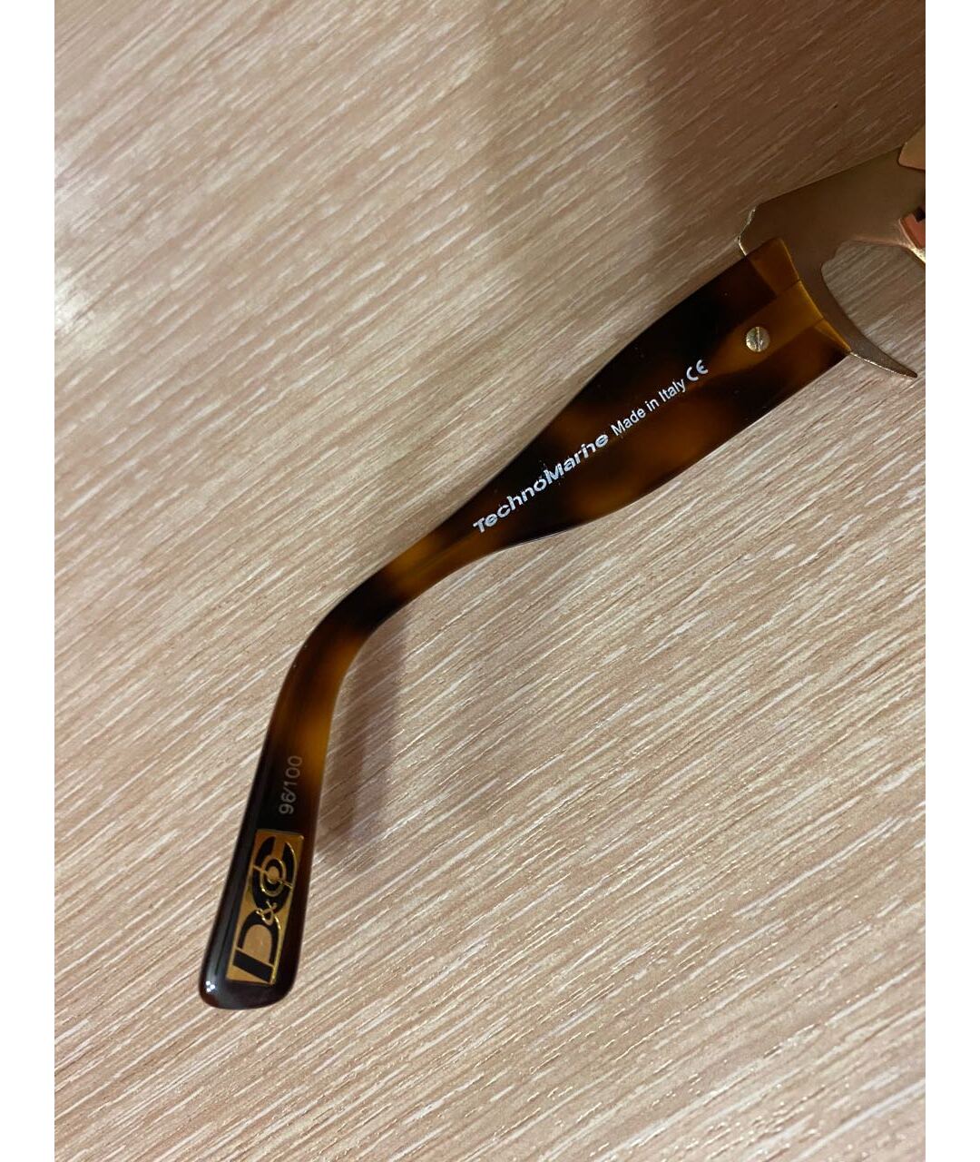 TechnoMarine Коричневые пластиковые солнцезащитные очки, фото 4