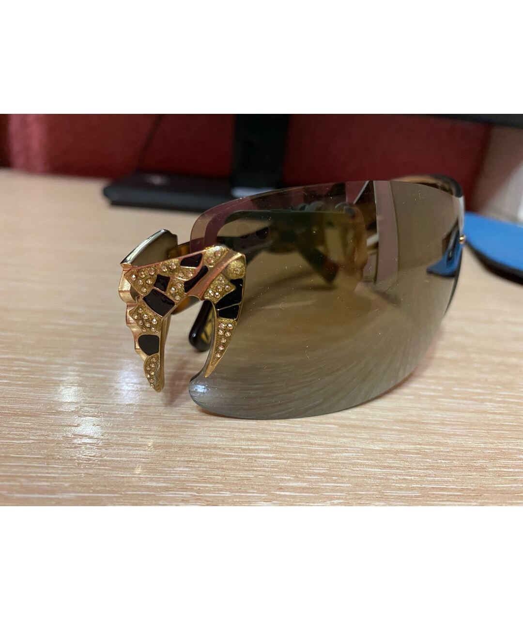 TechnoMarine Коричневые пластиковые солнцезащитные очки, фото 2