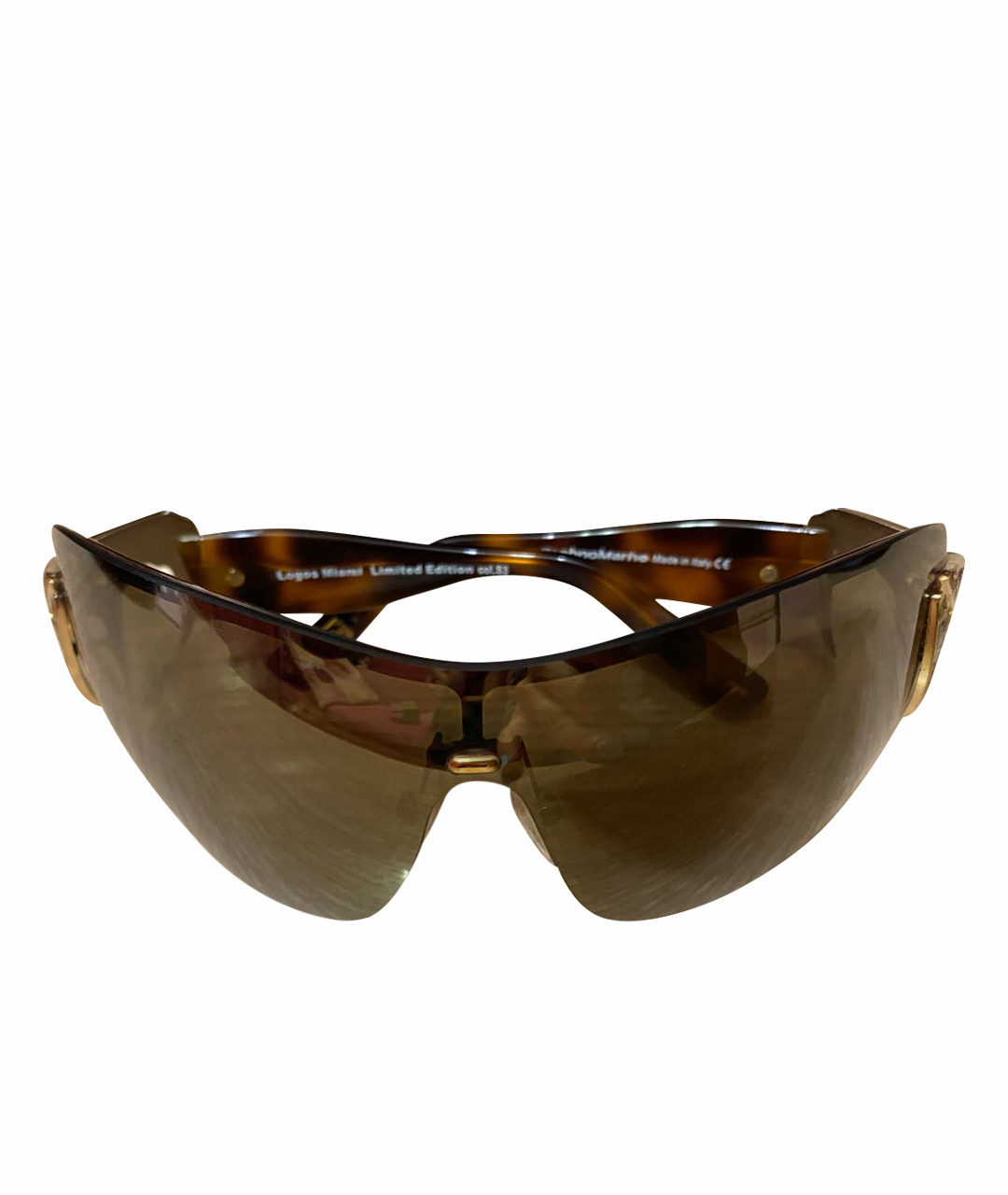 TechnoMarine Коричневые пластиковые солнцезащитные очки, фото 1