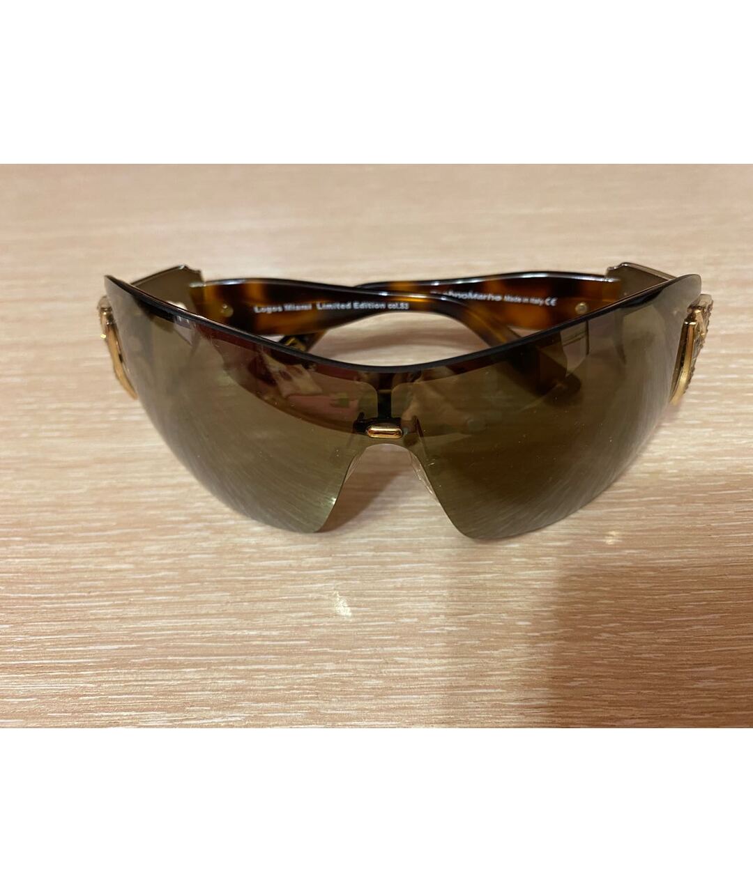 TechnoMarine Коричневые пластиковые солнцезащитные очки, фото 5