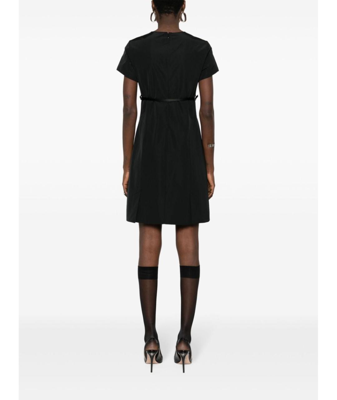 GIVENCHY Черное хлопковое повседневное платье, фото 2