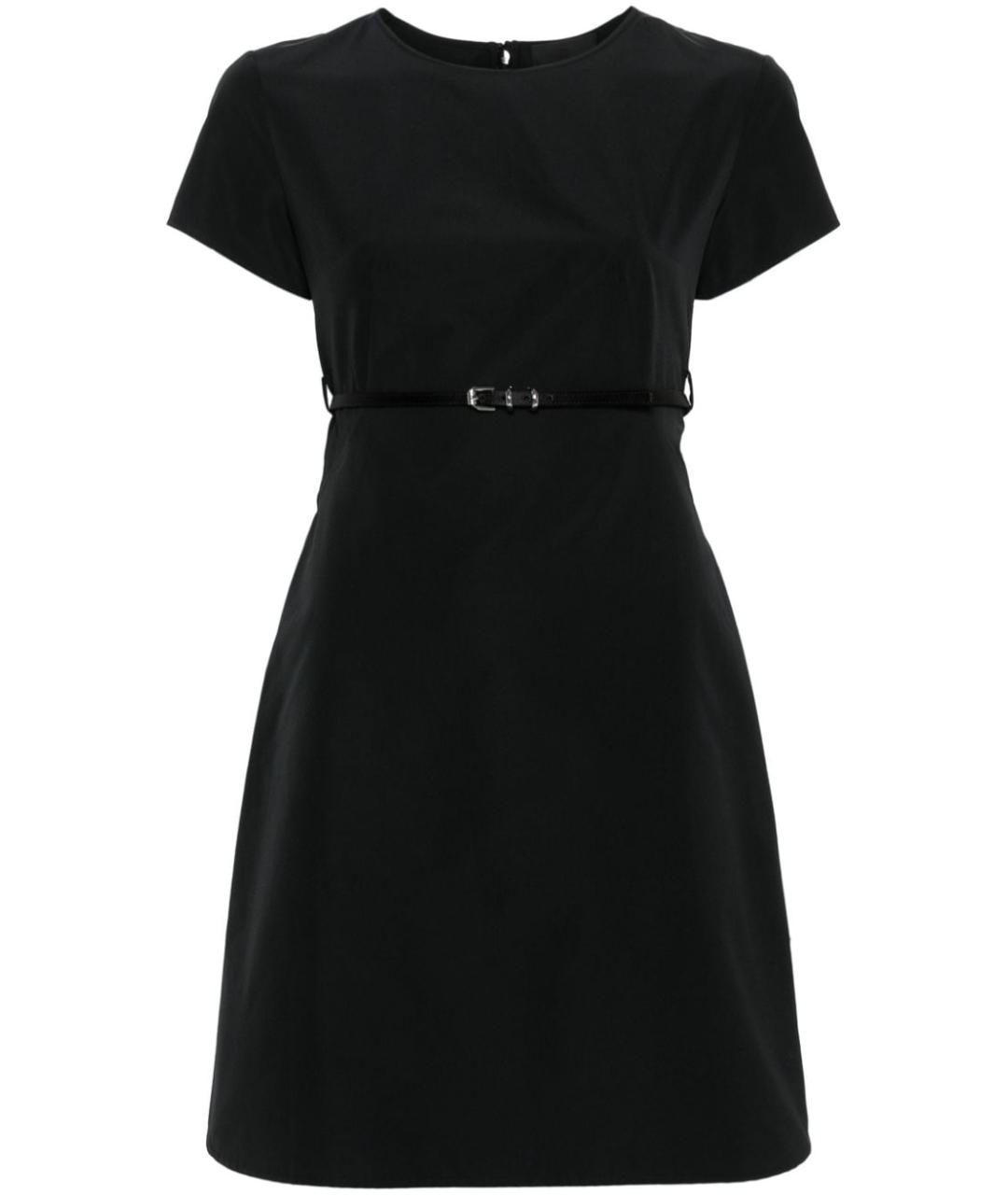 GIVENCHY Черное хлопковое повседневное платье, фото 1