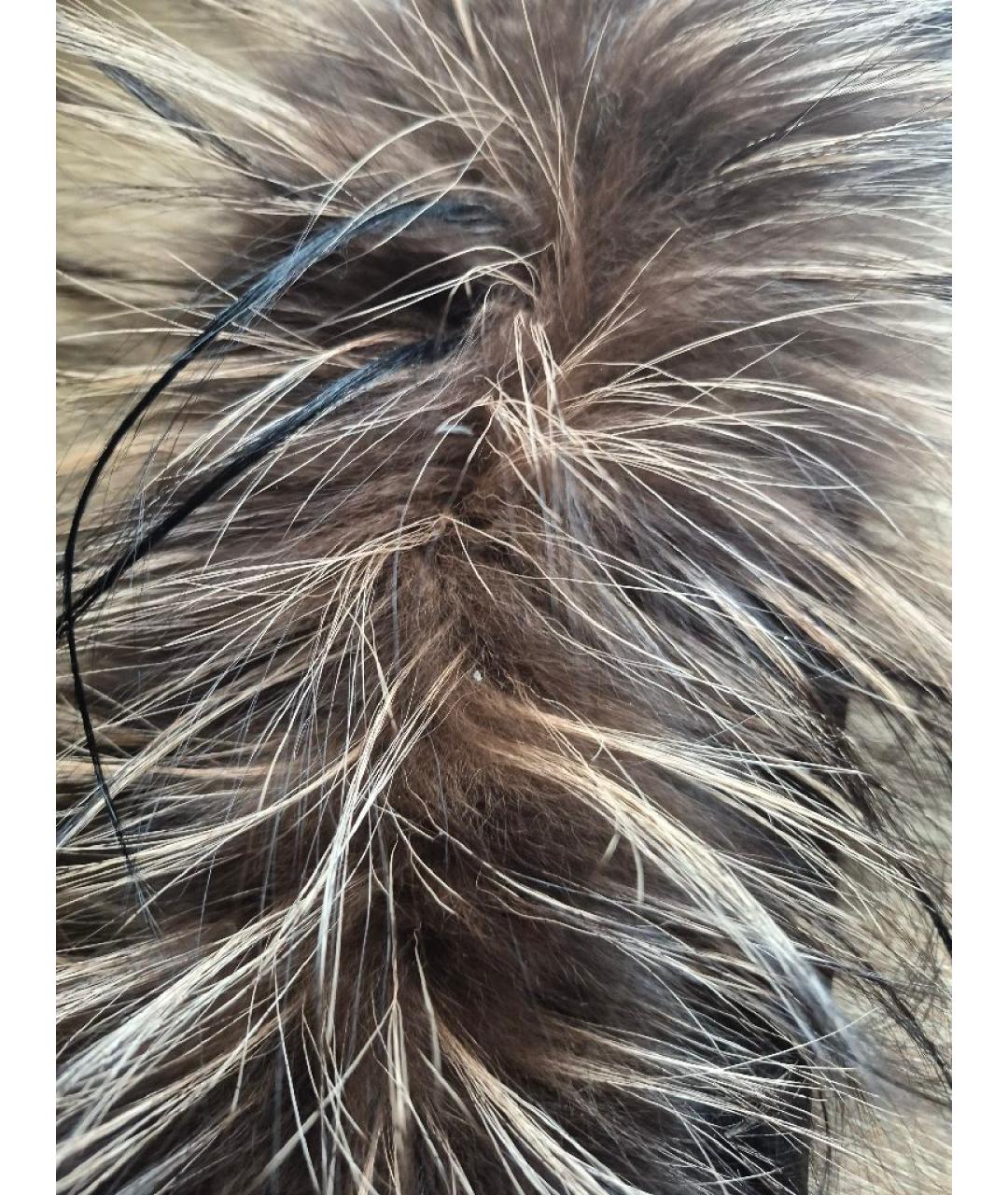 FENDI Коричневые кожаные перчатки, фото 7