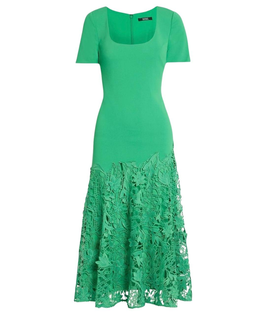 BADGLEY MISCHKA Зеленые полиэстеровое коктейльное платье, фото 1