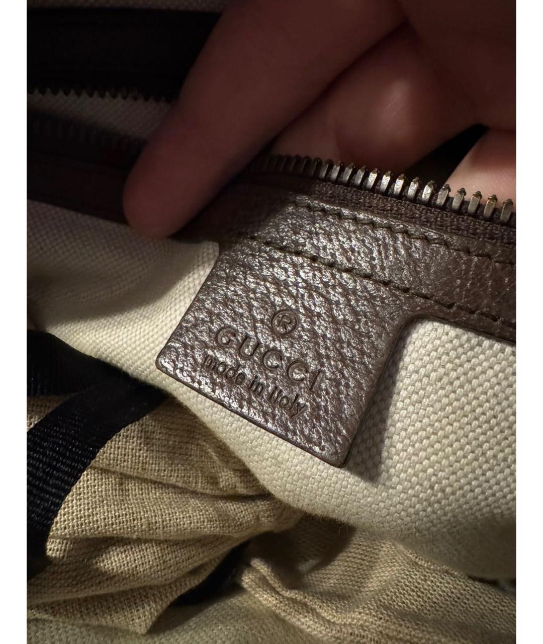 GUCCI Бежевая сумка на плечо, фото 5