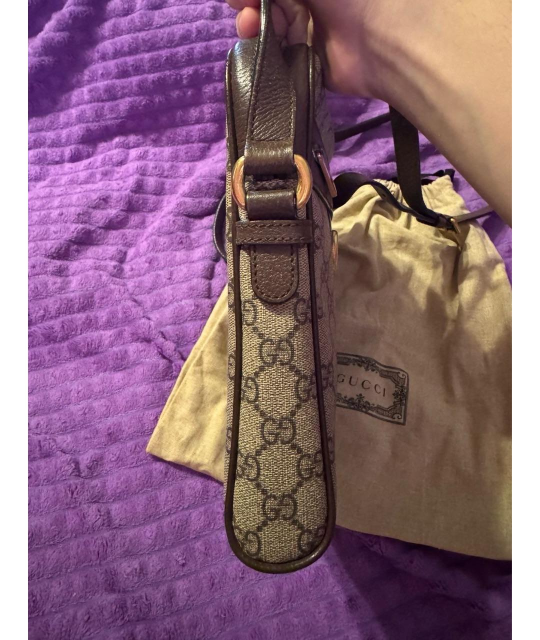 GUCCI Бежевая сумка на плечо, фото 8