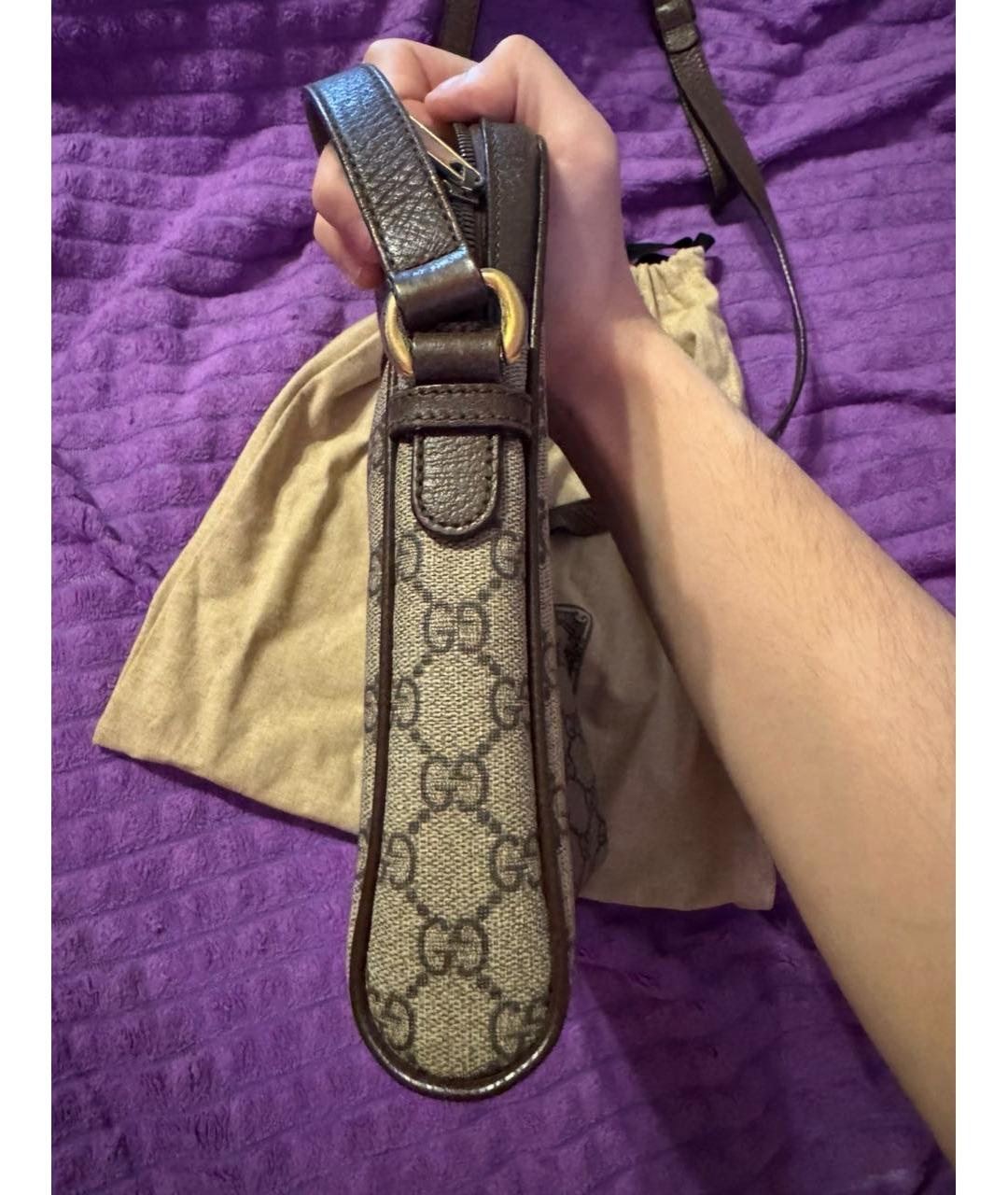 GUCCI Бежевая сумка на плечо, фото 3