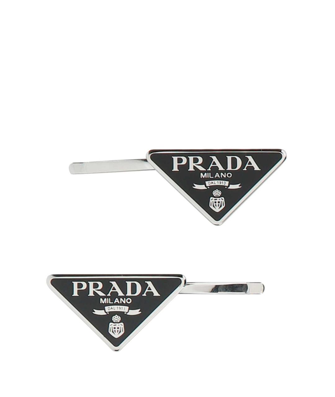 PRADA Черная заколка, фото 1