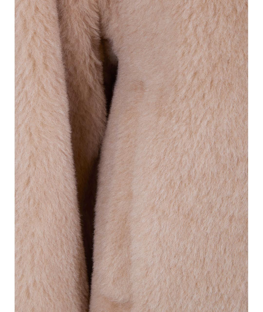 MAX MARA Бежевое шерстяное пальто, фото 3