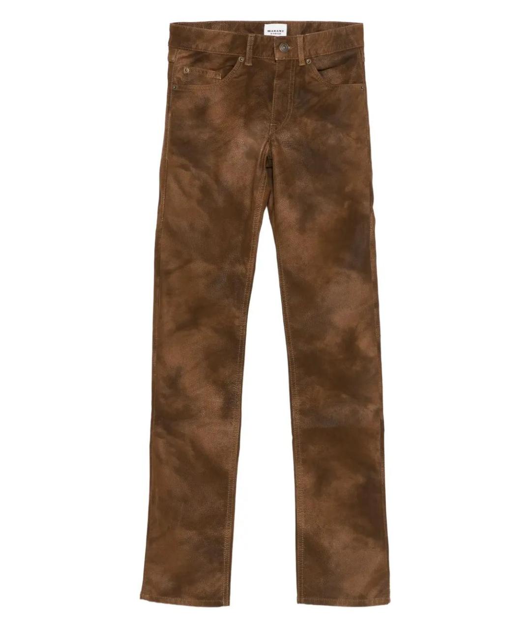 ISABEL MARANT Хлопковые прямые брюки, фото 1