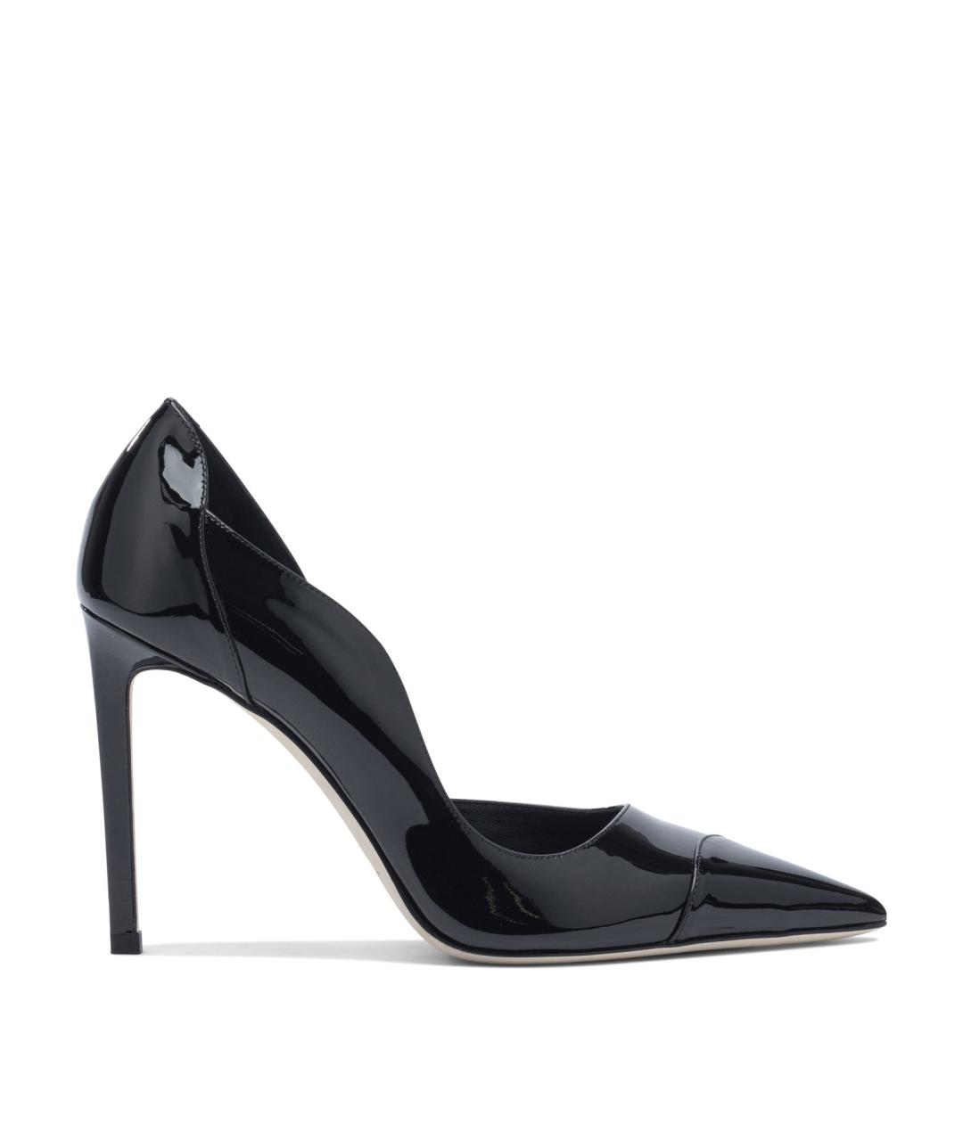 JIMMY CHOO Черные туфли из лакированной кожи, фото 1