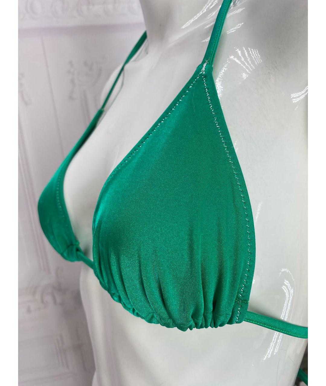 JUST CAVALLI Зеленый полиамидовый купальник, фото 4