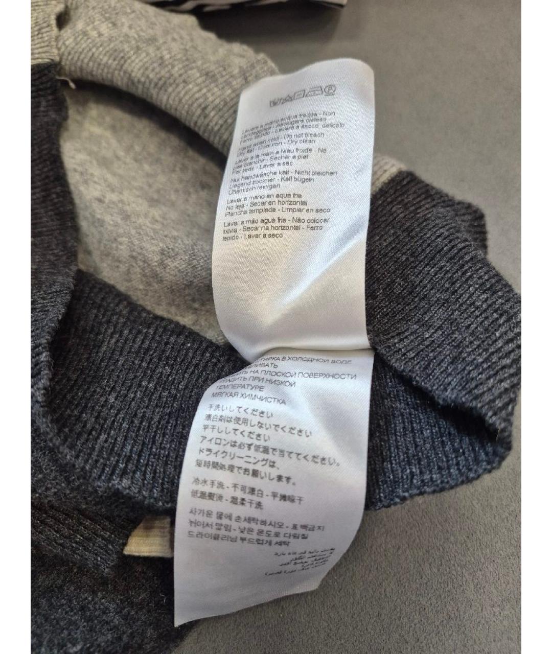 BALLANTYNE Серый шерстяной джемпер / свитер, фото 7