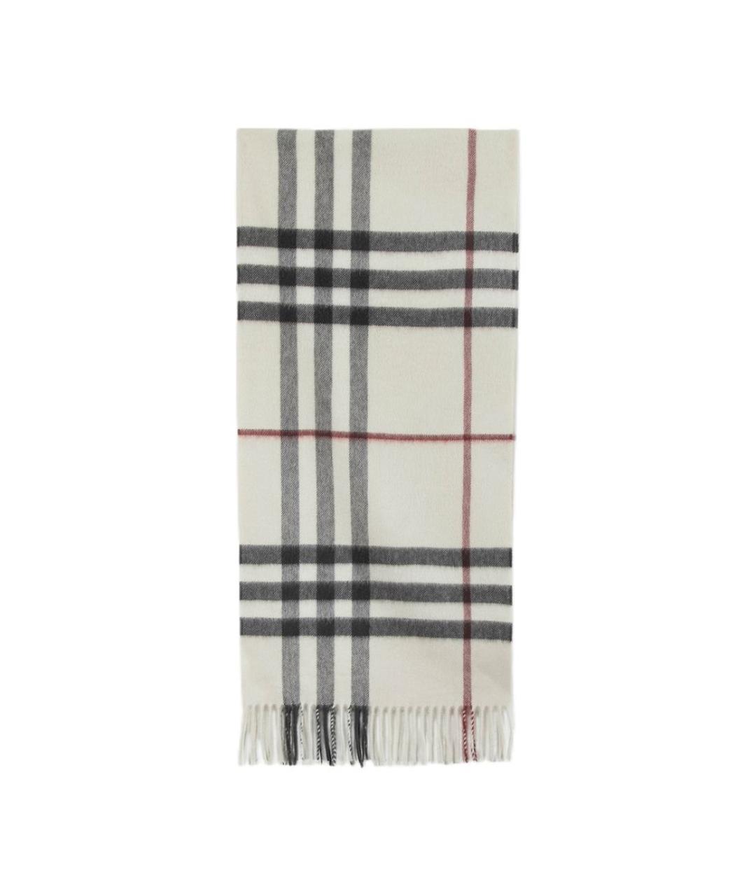BURBERRY Бежевый кашемировый шарф, фото 2