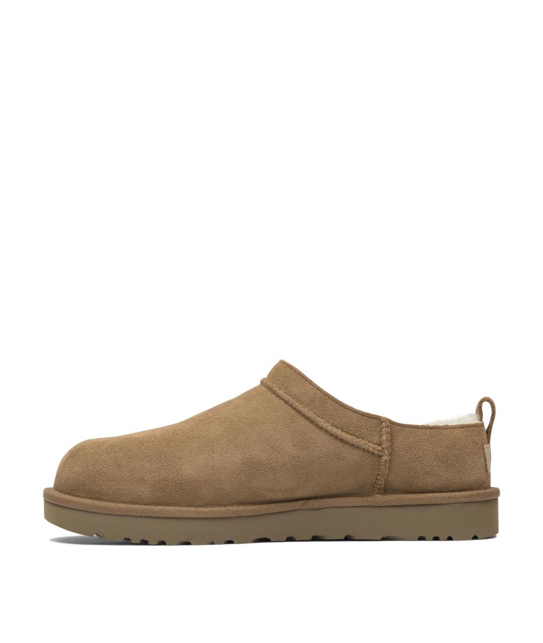 UGG AUSTRALIA Бежевые замшевые мюли, фото 3