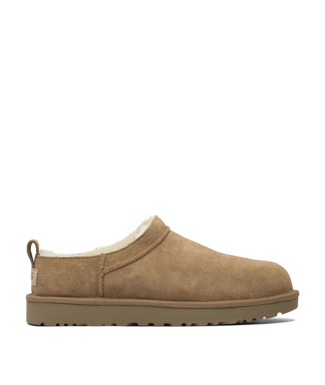 UGG AUSTRALIA Бежевые замшевые мюли, фото 1