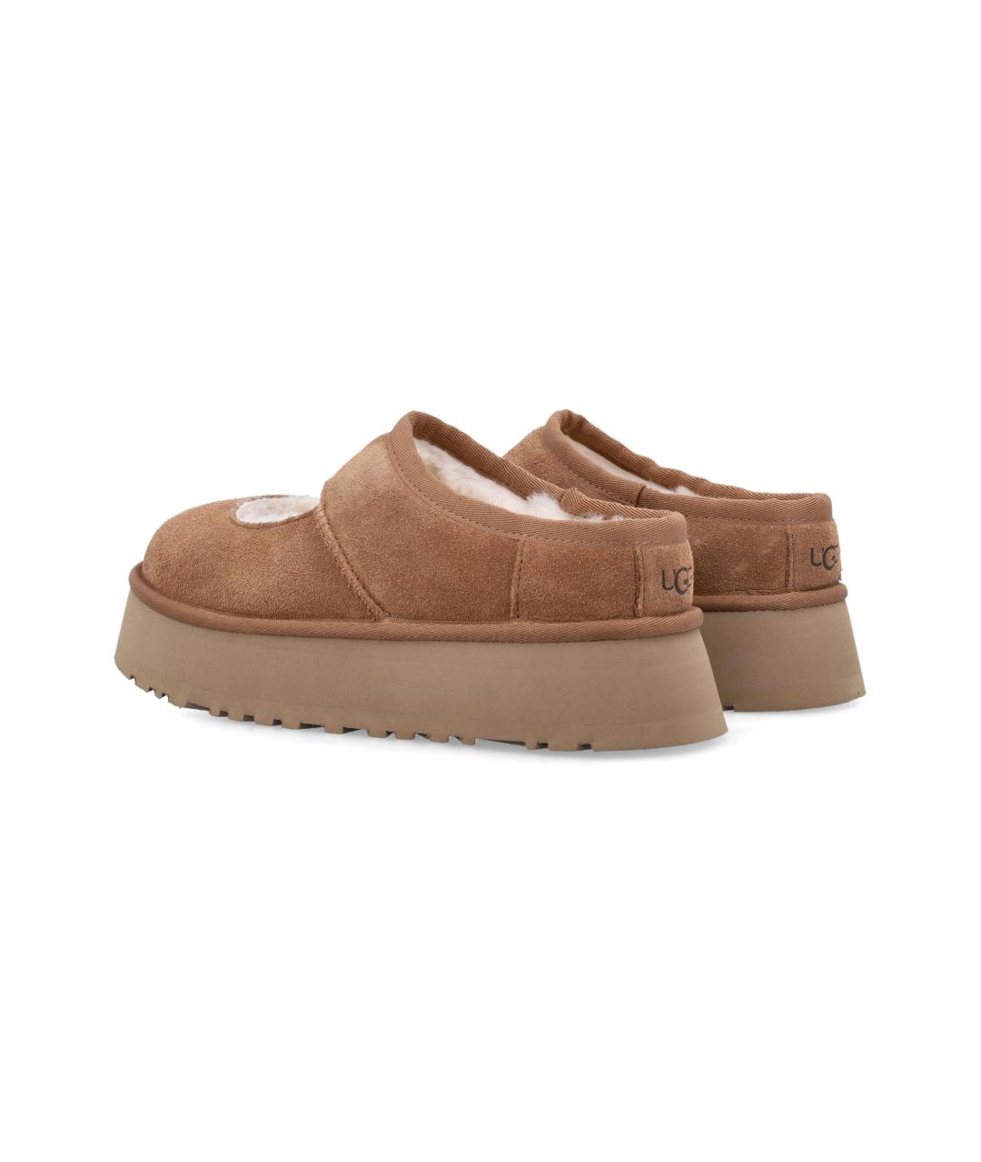 UGG AUSTRALIA Коричневые замшевые балетки, фото 4