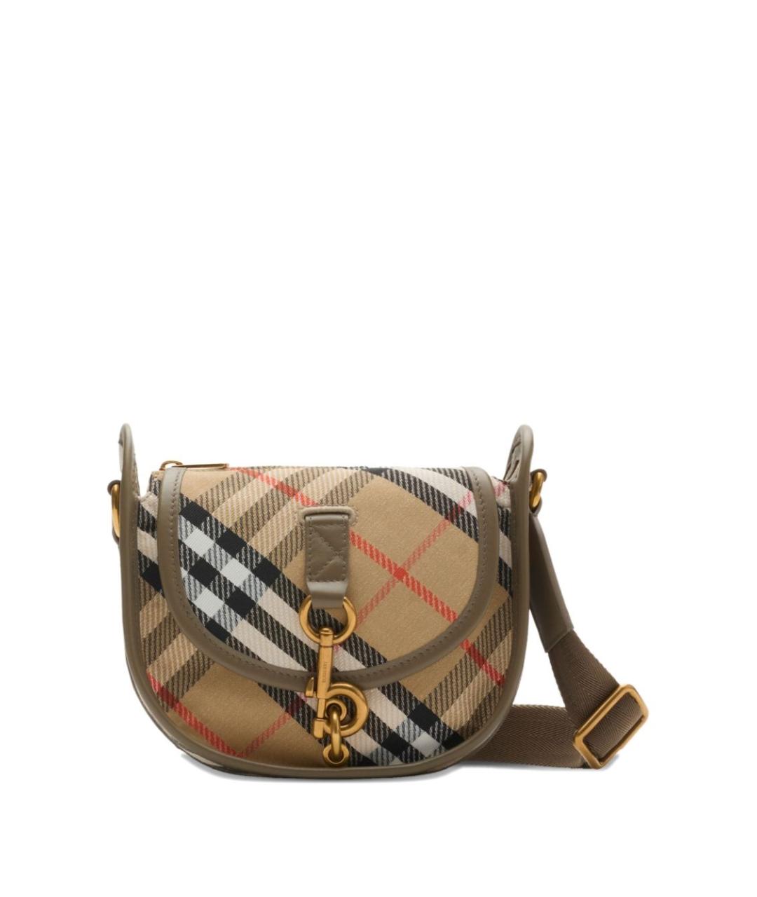 BURBERRY Мульти синтетическая сумка через плечо, фото 4