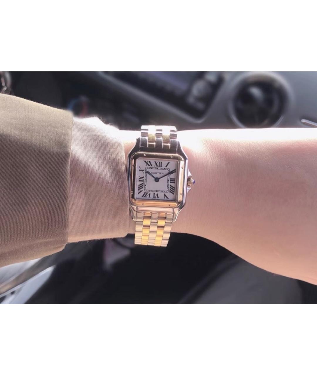 CARTIER Серебряные часы из розового золота, фото 5