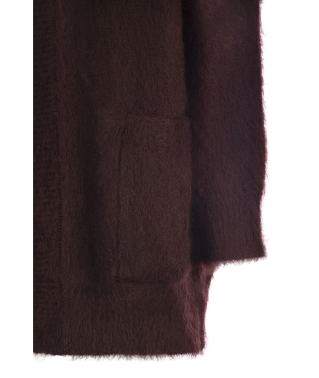 MAX MARA Бордовый кардиган, фото 4