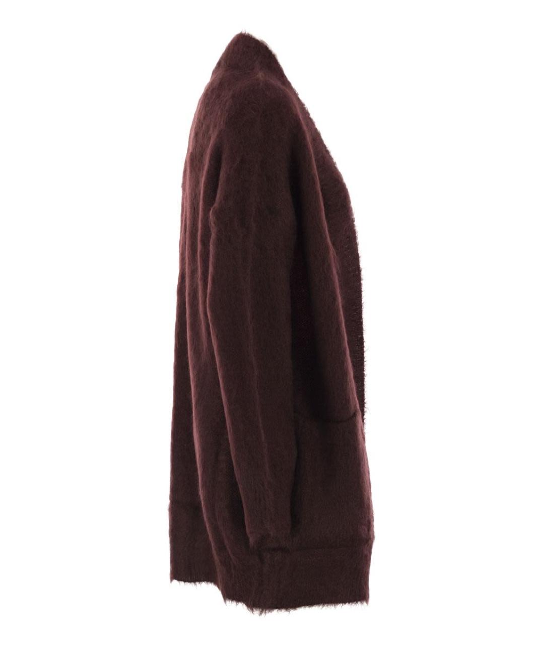 MAX MARA Бордовый кардиган, фото 3