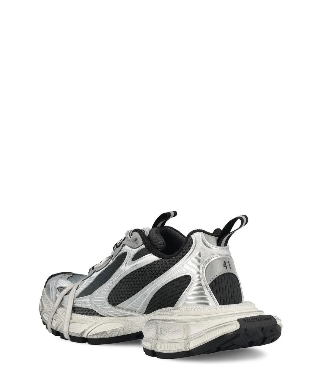 BALENCIAGA Мульти текстильные низкие кроссовки / кеды, фото 3
