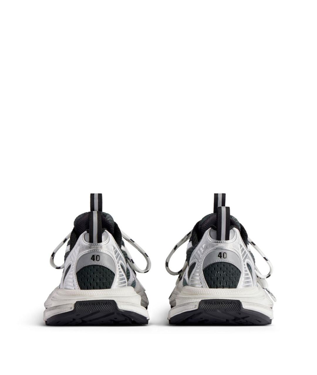 BALENCIAGA Мульти текстильные низкие кроссовки / кеды, фото 5