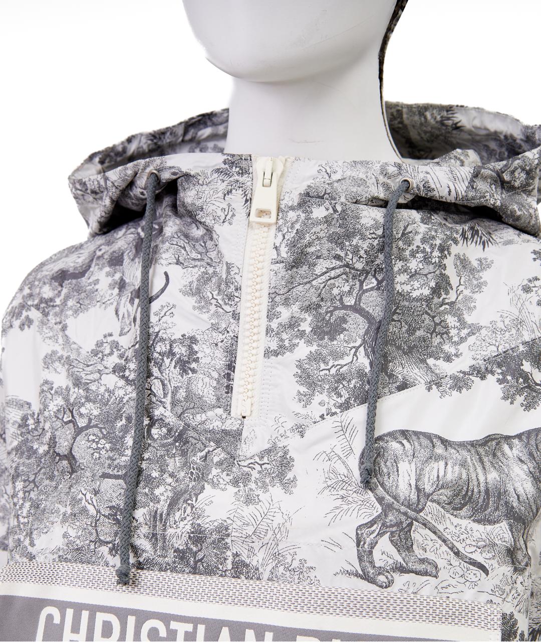 CHRISTIAN DIOR Серый полиэстеровый костюм с брюками, фото 2