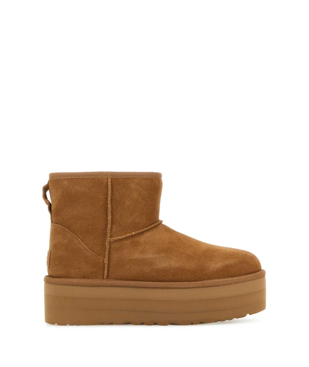 UGG AUSTRALIA Бежевые нубуковые ботинки, фото 1