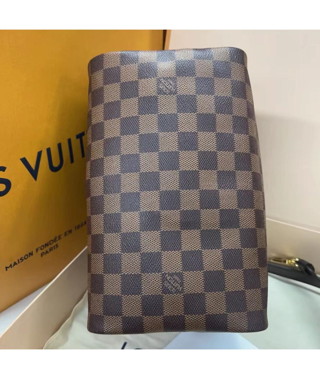 LOUIS VUITTON Коричневая дорожная/спортивная сумка, фото 4