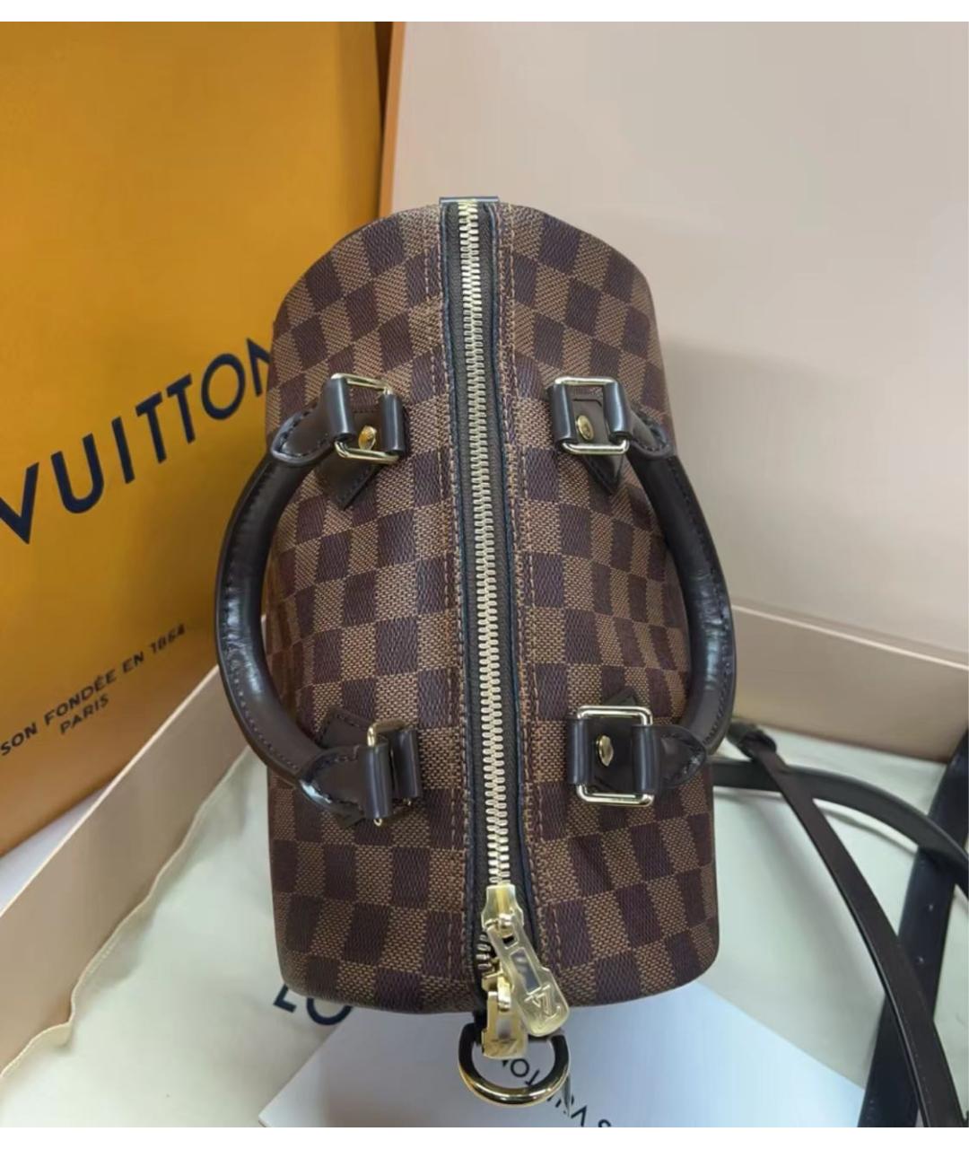 LOUIS VUITTON Коричневая дорожная/спортивная сумка, фото 2