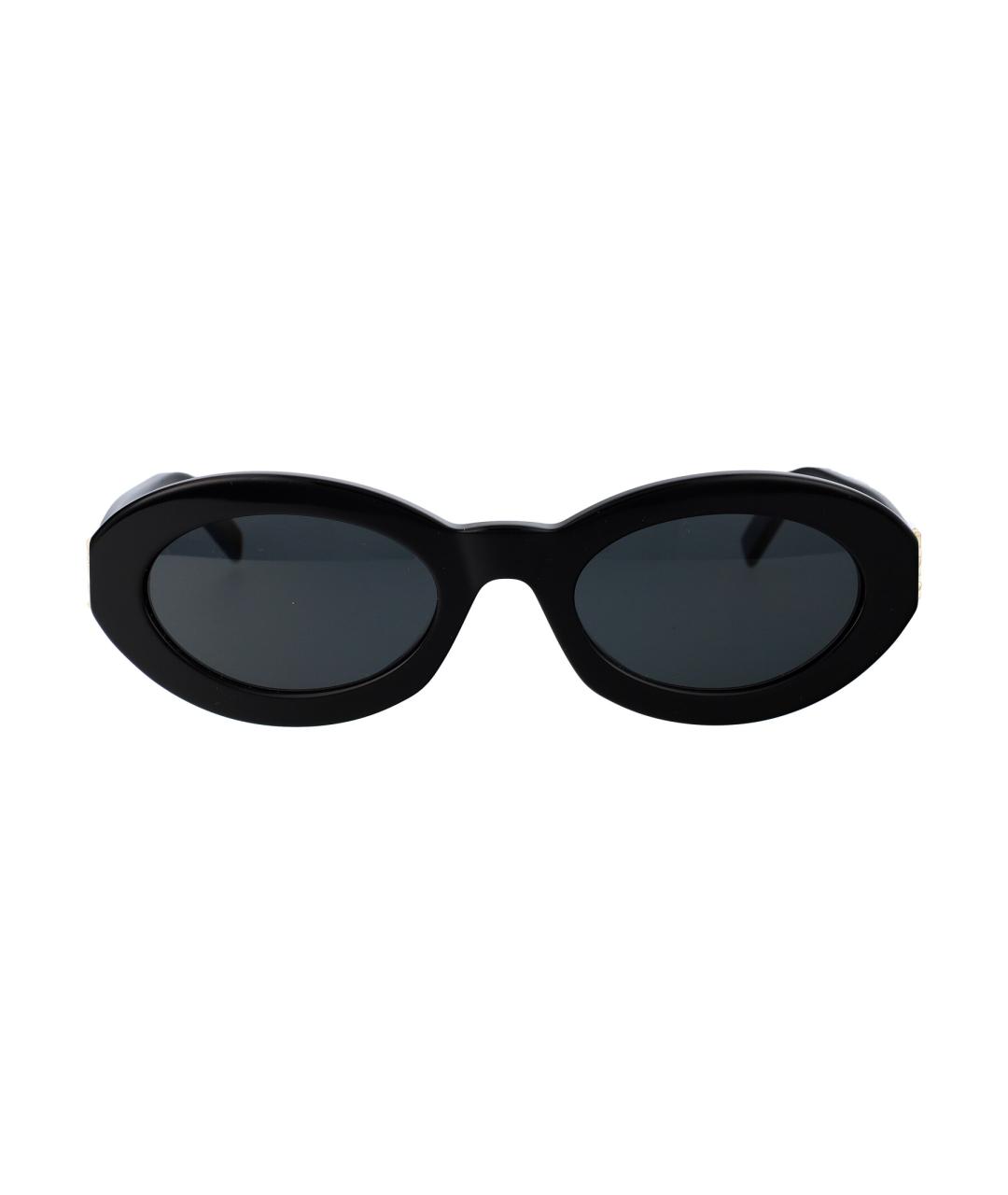 SAINT LAURENT Черные солнцезащитные очки, фото 1