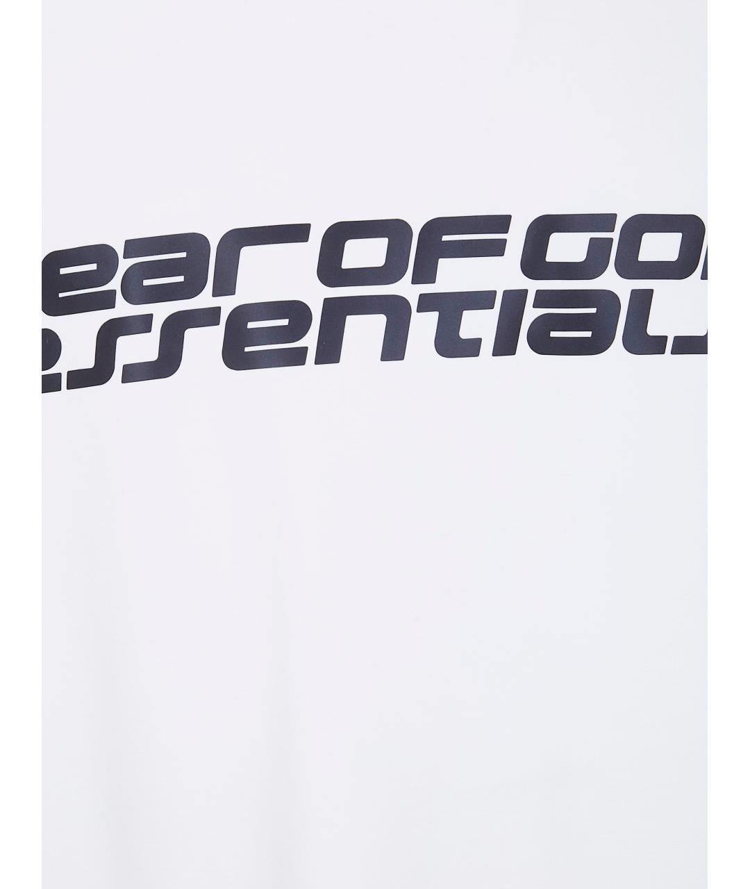 FEAR OF GOD ESSENTIALS Белая хлопковая футболка, фото 3