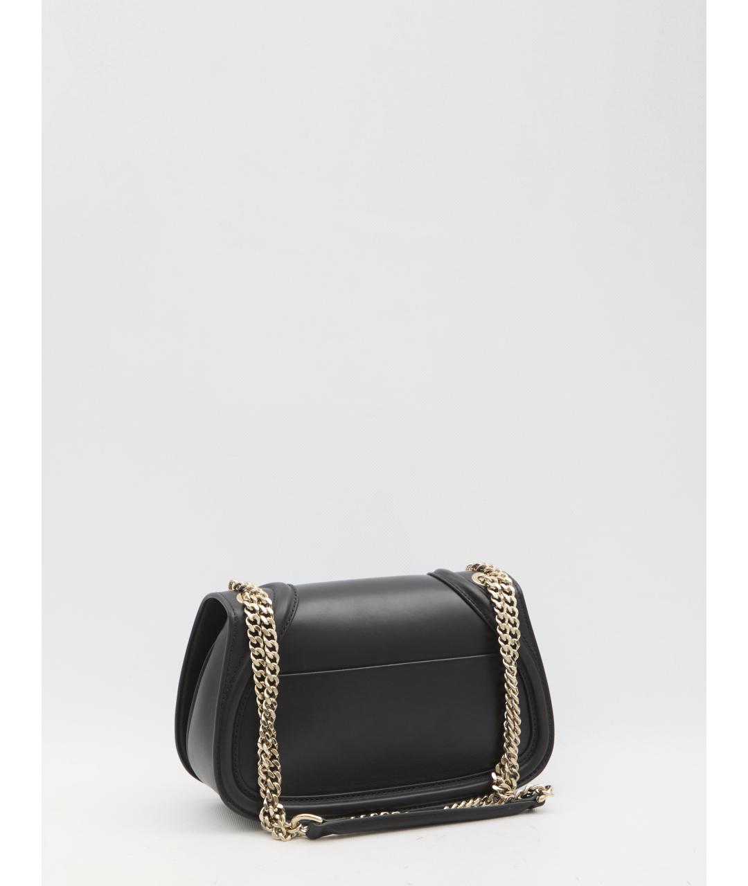 GUCCI Черная кожаная сумка через плечо, фото 2