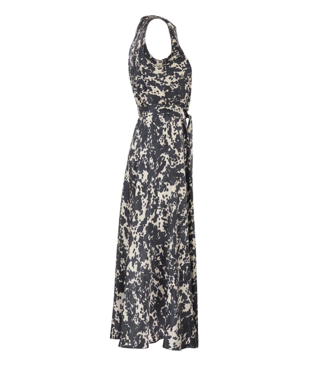 'S MAX MARA Мульти шелковое повседневное платье, фото 3