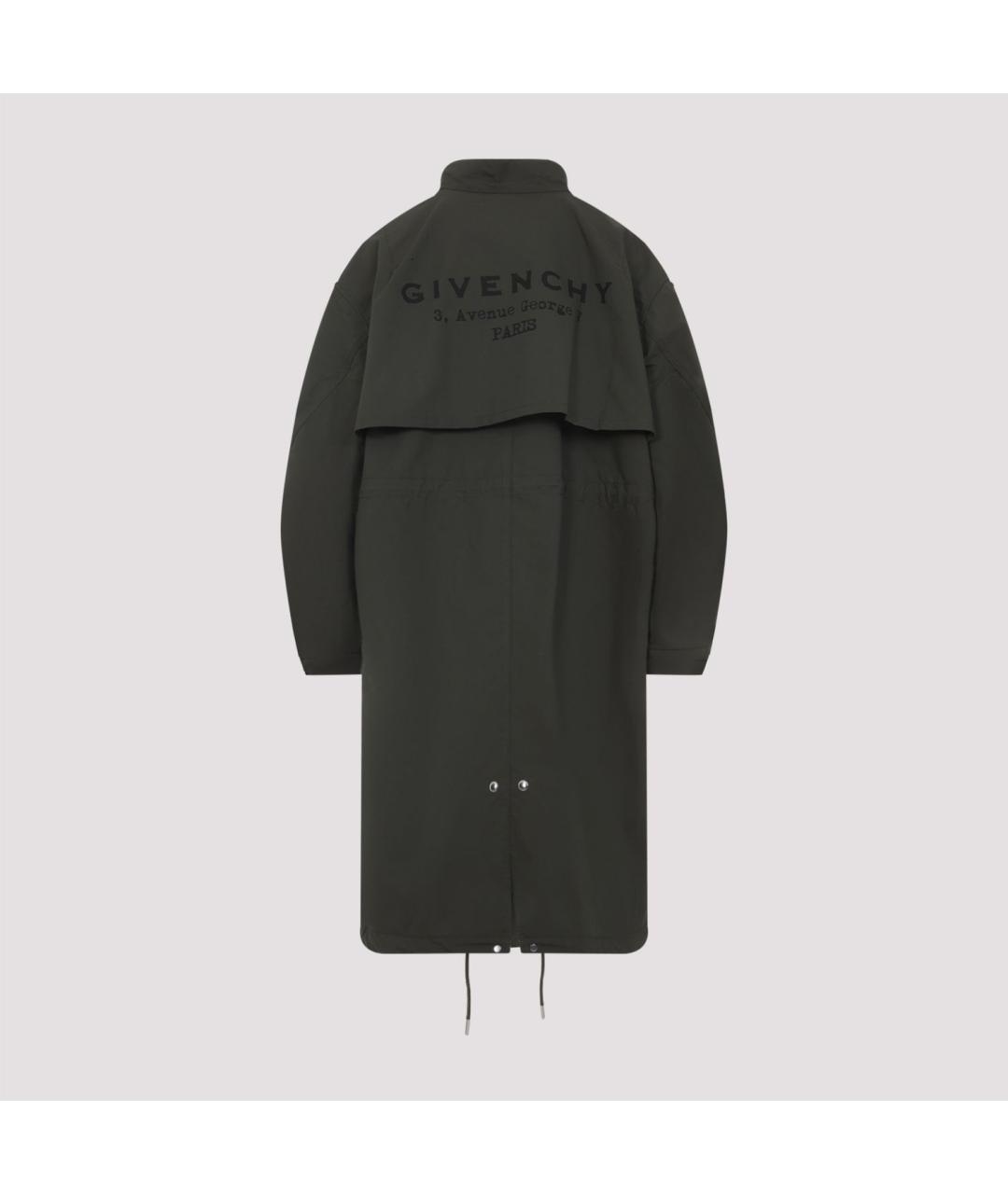GIVENCHY Зеленое пальто, фото 2