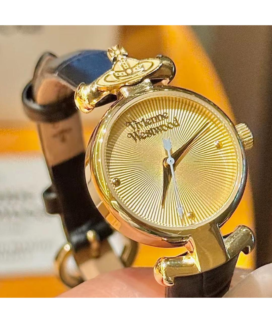VIVIENNE WESTWOOD Золотые стальные часы, фото 8