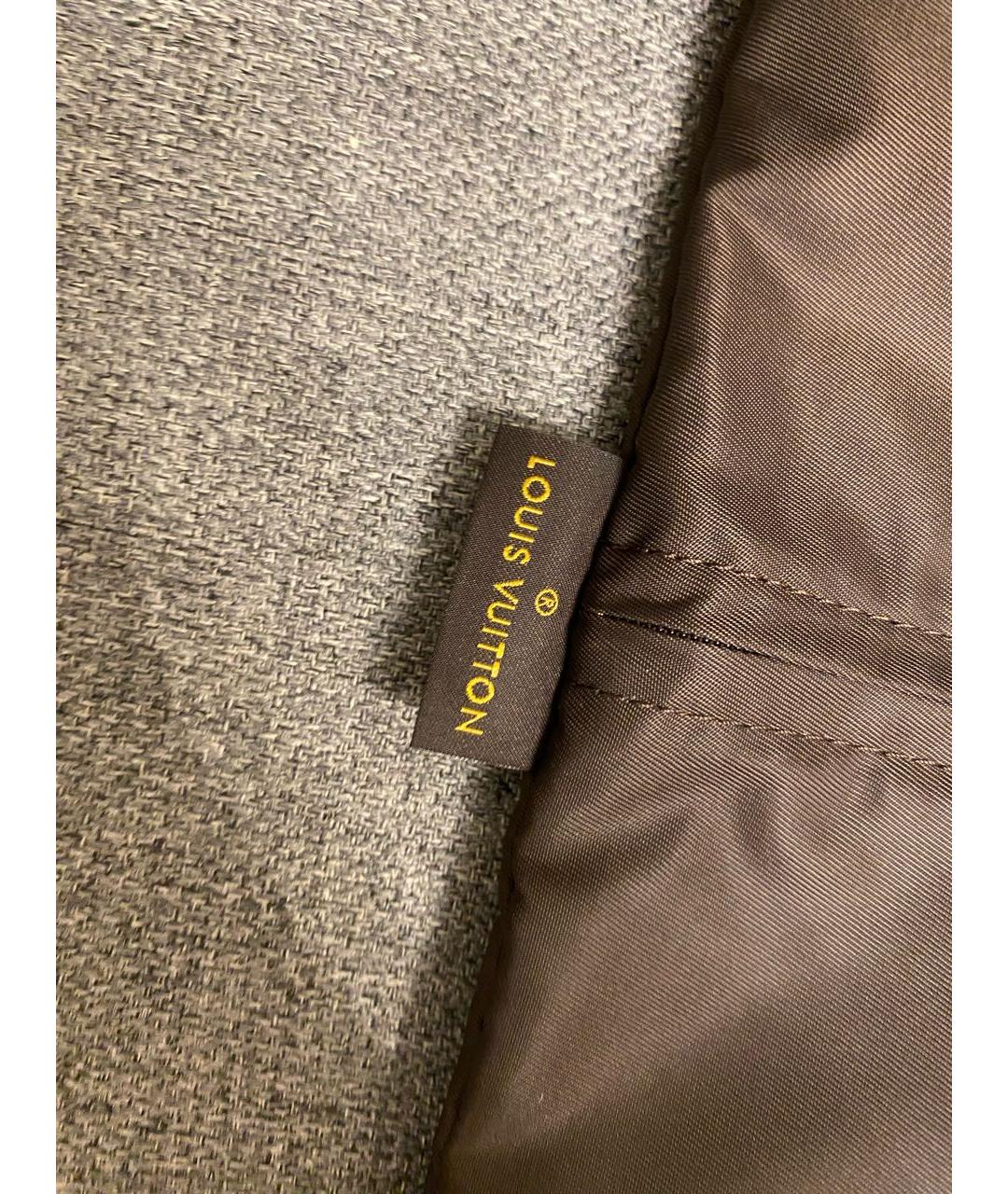 LOUIS VUITTON Коричневый чемодан, фото 3