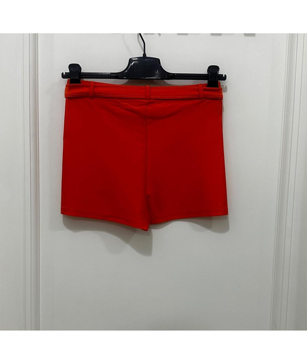 ESCADA Оранжевое полиэстеровые шорты, фото 5