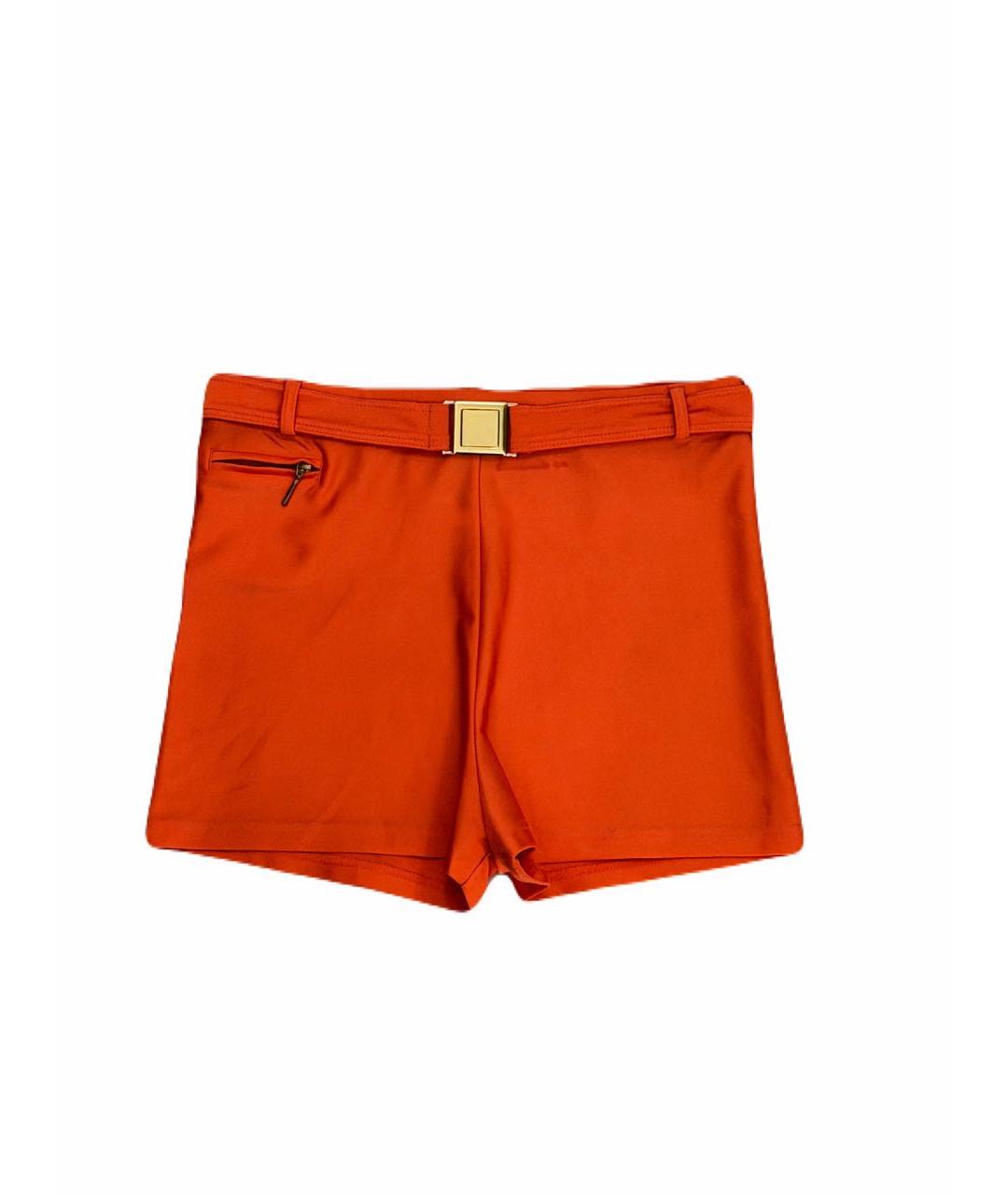 ESCADA Оранжевое полиэстеровые шорты, фото 3