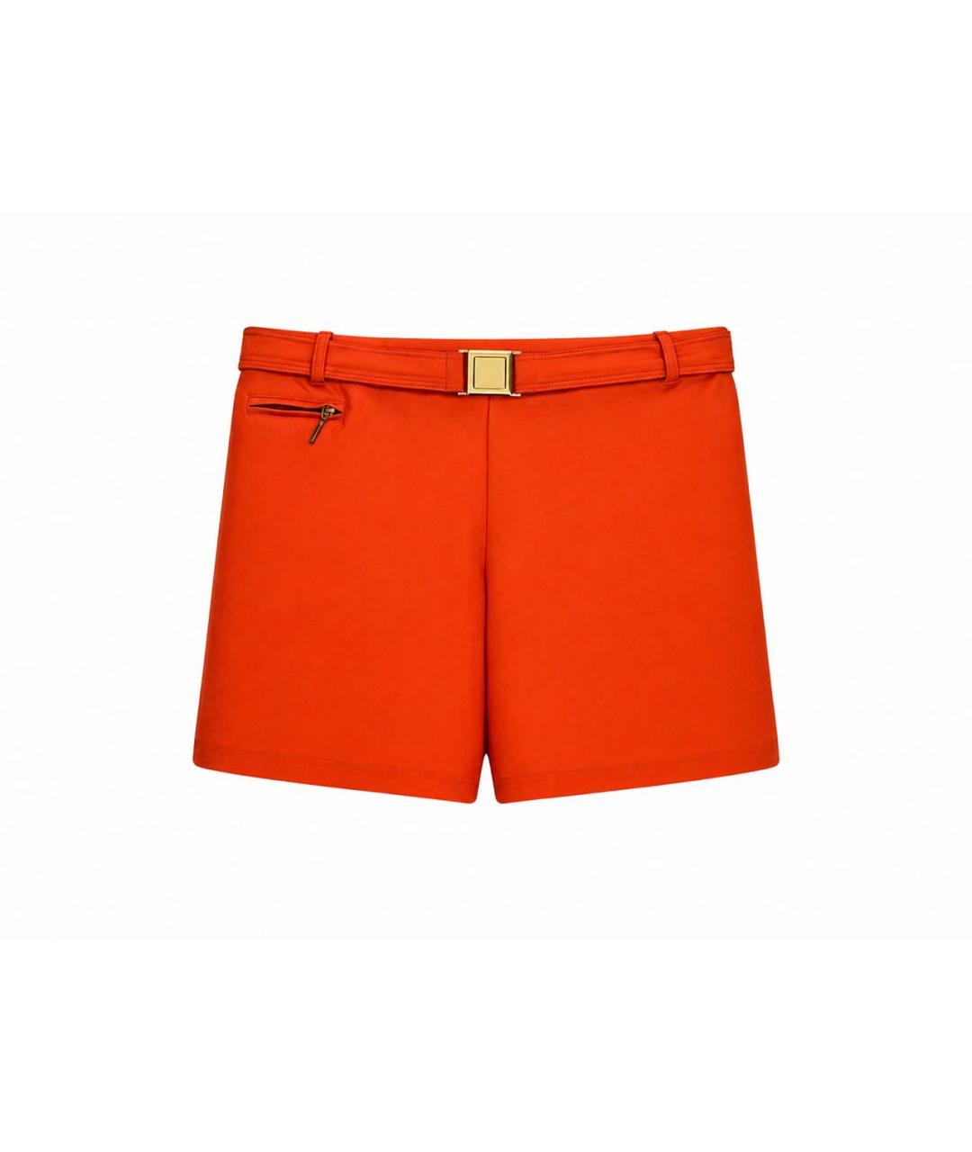 ESCADA Оранжевое полиэстеровые шорты, фото 1
