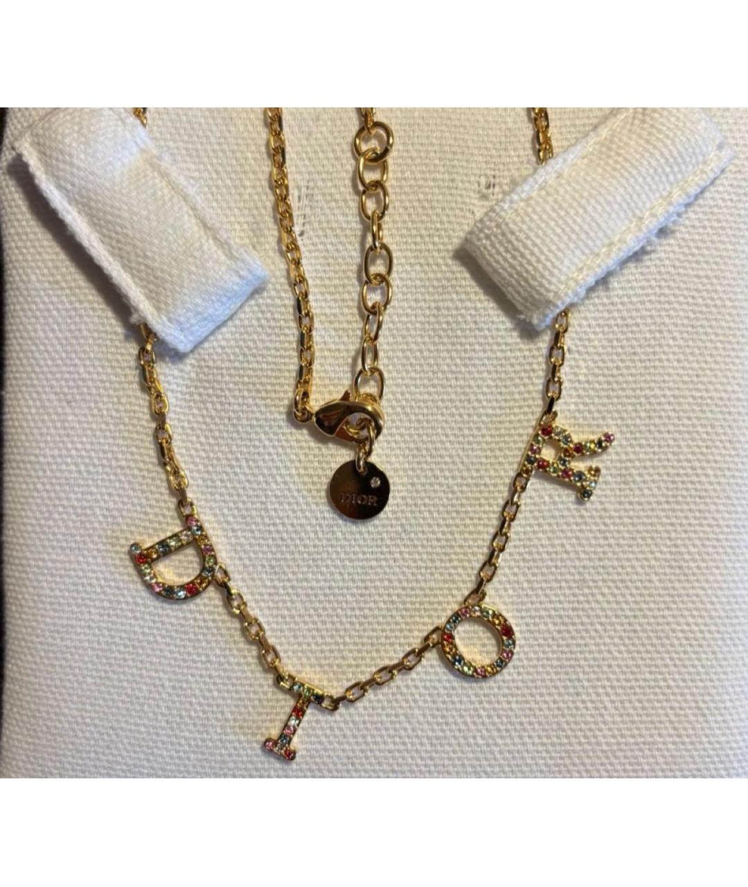 CHRISTIAN DIOR Мульти колье, фото 2