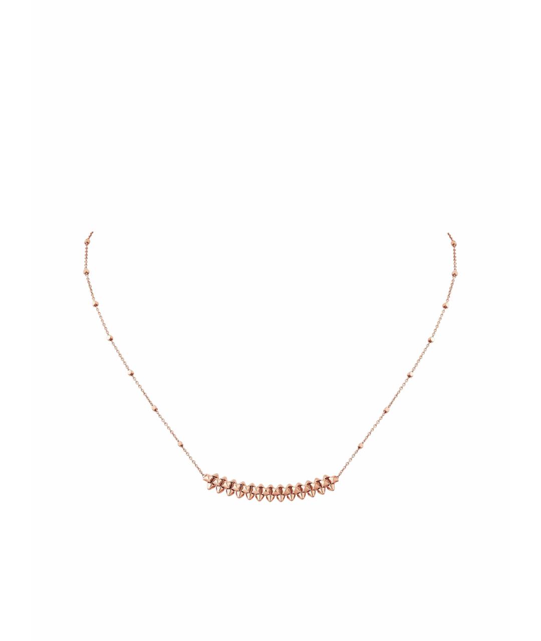 CARTIER Золотое колье из розового золота, фото 1