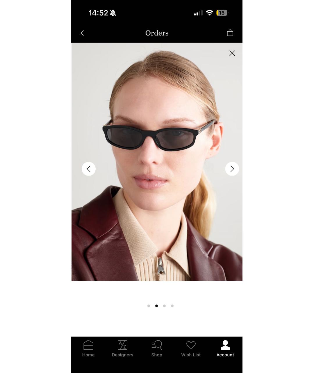 MIU MIU Черные пластиковые солнцезащитные очки, фото 7