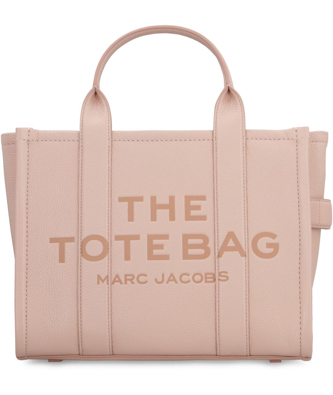 MARC JACOBS Розовая кожаная сумка тоут, фото 1