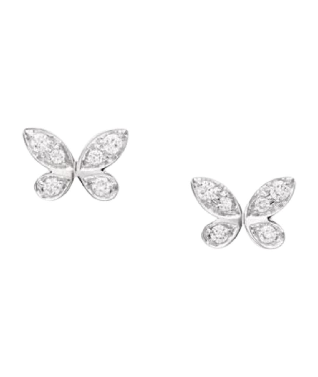 GRAFF Белые серьги из белого золота, фото 1