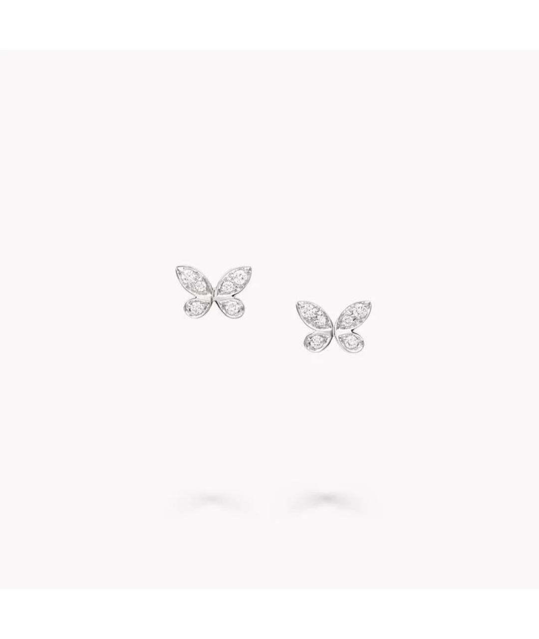 GRAFF Белые серьги из белого золота, фото 4