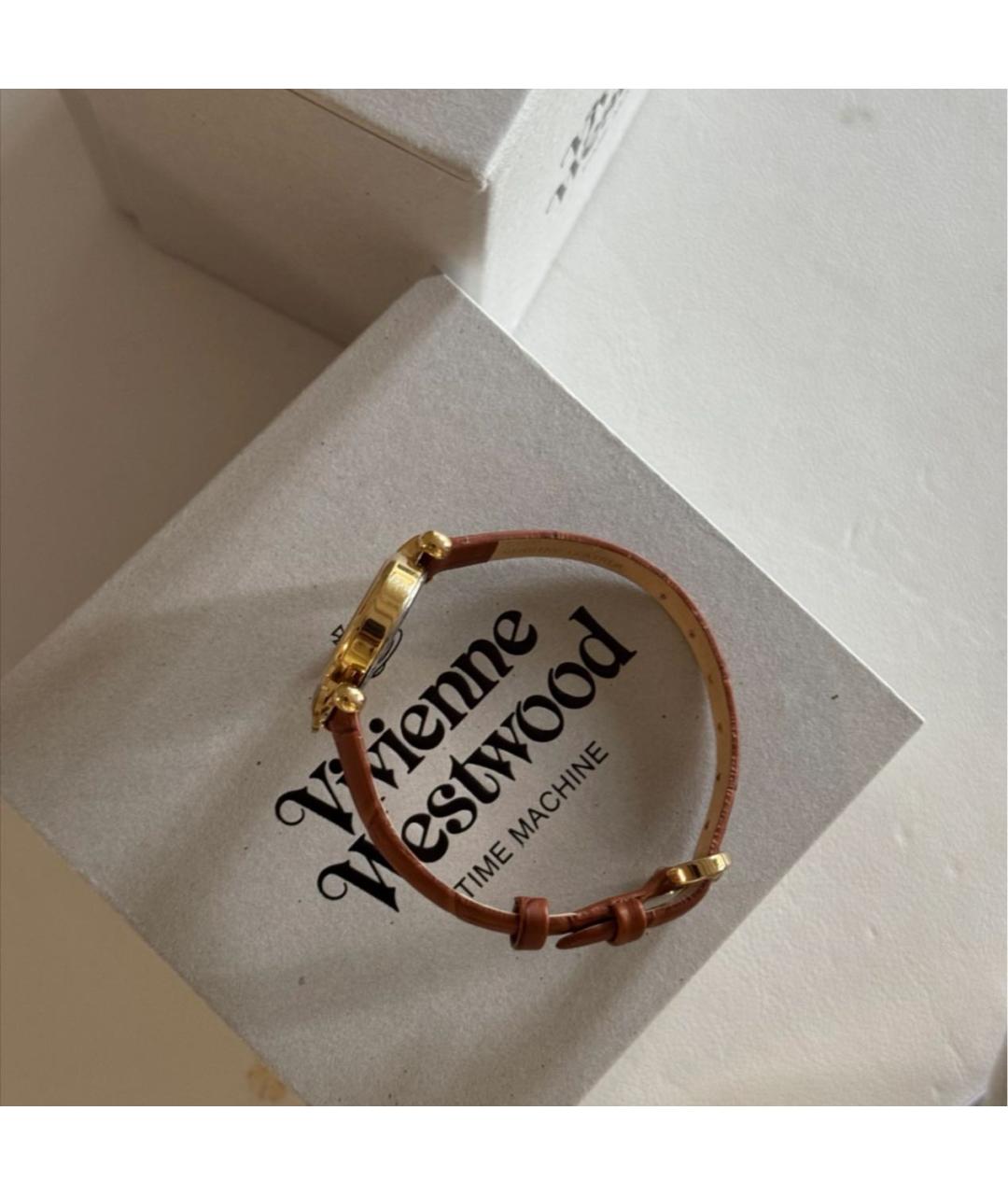 VIVIENNE WESTWOOD Золотые стальные часы, фото 7