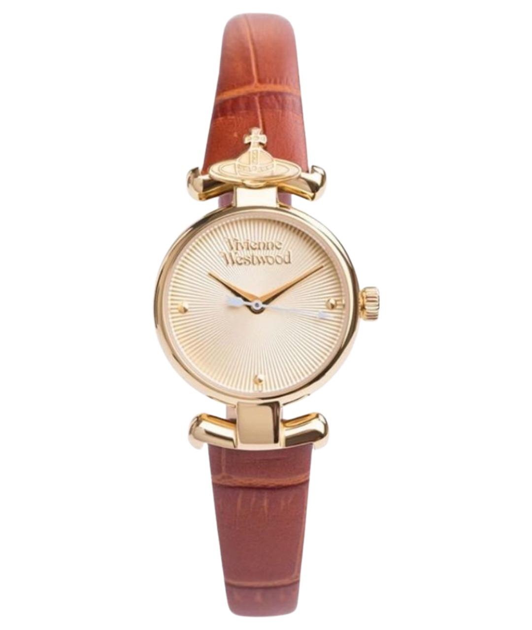 VIVIENNE WESTWOOD Золотые стальные часы, фото 1