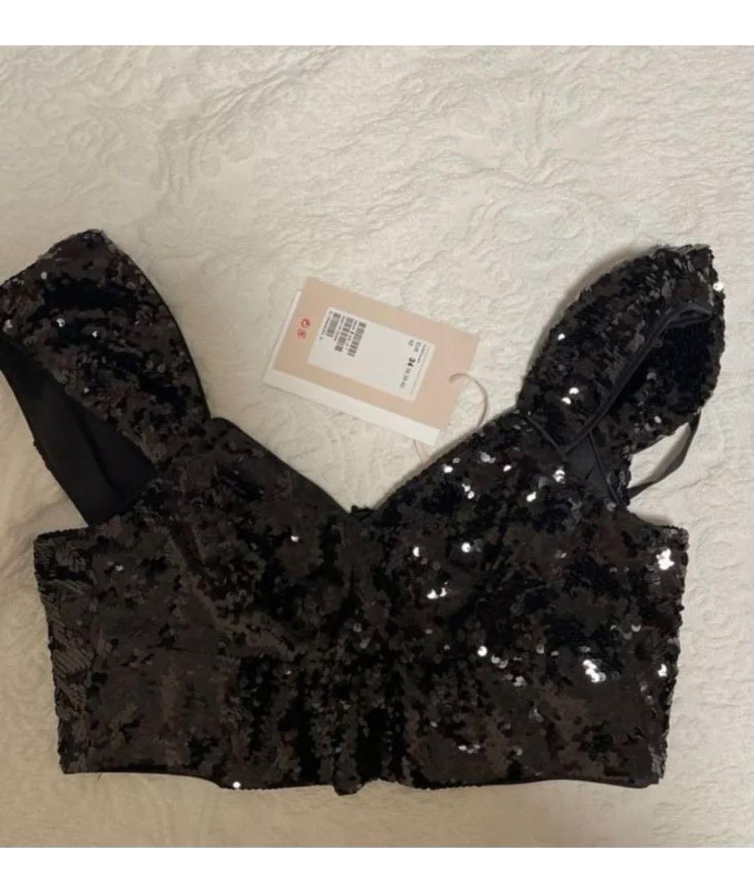 SIMONE ROCHA Черный полиэстеровый корсет, фото 3